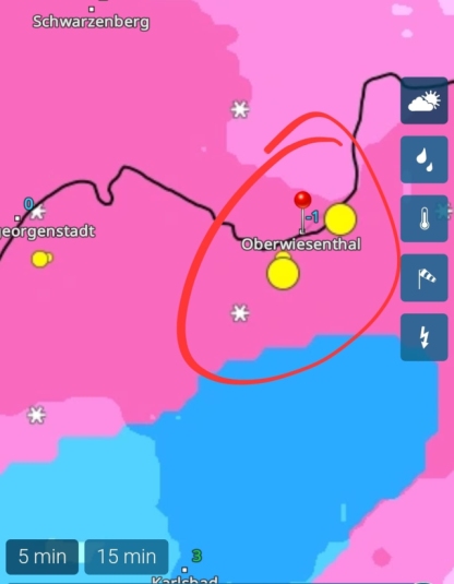 Bild Niederschlagsradar 20230201